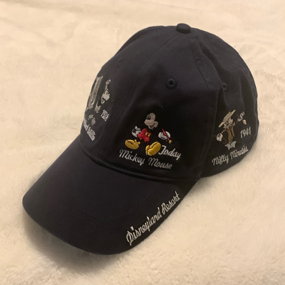 *Sale* 3/$18-Disneyland Resort Mickey Mouse through the years adult baseball cap